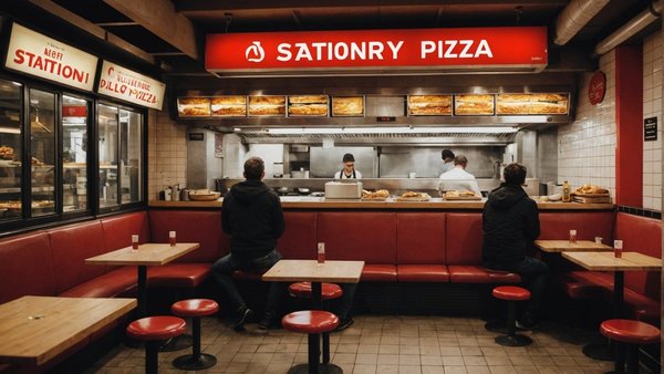 Un voyage culinaire chez station pizza à lyon vaise